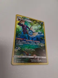 Vaporeon TG02/TG30 Swsh09: Brilliant Stars Trainer Gallery Holo Pokemon TCG Card - Image 2