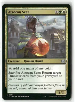Atzocan Seer Commander: The Lost Caverns of Ixalan Regular - Image 1