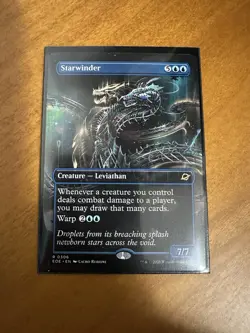 MTG EOE Starwinder Borderless Non-Foil 0306 Pack Fresh - Image 1