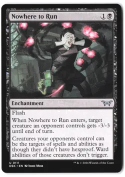 Nowhere to Run #111 Duskmourn: House of Horror NM - Image 1