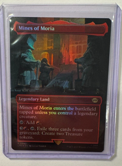 Mines of Moria (R 0342) - Foil - Borderless, LOTR: Wizards of the Coast - Image 1