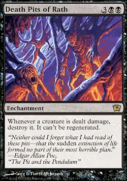 1x Death Pits of Rath Heavy Play MTG Magic - Kid Icarus - - Image 1