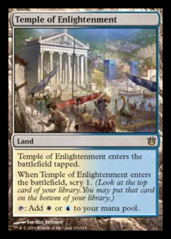 Temple of Enlightenment - Foil NM, English MTG Born of the Gods - Image 1
