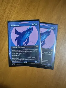 x1 MTG EOE Starwinder Non-Foil Extended Art Pack Fresh 0291 - Image 1