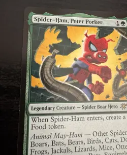 Spider-Ham, Peter Porker Play Promo Marvel's Spider-Man 0002 MTG NM Magic - Image 3