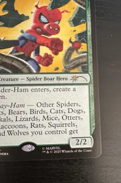 Spider-Ham, Peter Porker Play Promo Marvel's Spider-Man 0002 MTG NM Magic - Image 5
