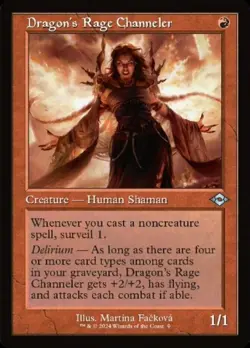 Near Mint x 1 Dragon's Rage Channeler - Retro Frame Modern Horizons 2 Variants - Image 1