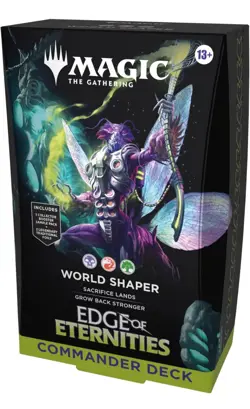 Magic the Gathering-Edge of Eternities Commander Deck - World Shaper - Image 1