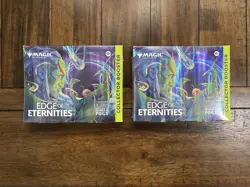 Magic The Gathering "Edge of Eternities" Collector Booster Box SEALED x2 - Image 1