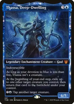 Thassa, Deep-Dwelling - Foil Showcase Theros Beyond Death NM MTG - Image 1