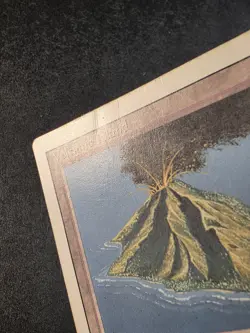Volcanic Island Revised MTG Magic the Gathering - HP - 1994 - Image 2