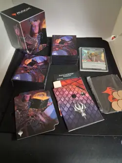 Adventures in the Forgotten Realms Commander Deck Planar Portal MTG Complete + - Image 1