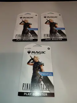 Magic The Gathering: Final Fantasy - Play Booster Lot of 3 sealed packs (L-13) - Image 1