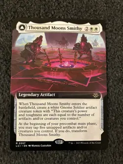 Magic MTG - Thousand Moons Smithy (Extended Art) - Lost Caverns of Ixalan - Image 1