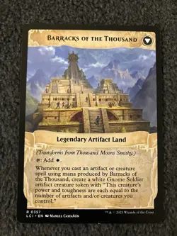 Magic MTG - Thousand Moons Smithy (Extended Art) - Lost Caverns of Ixalan - Image 2