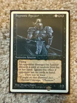 1x - Hypnotic Specter MTG Core Set 4th Edition Regular MP English - Image 1