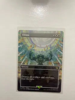 Ultima Extended Art Foil Final Fantasy MTG MINT PACK FRESH - Image 1