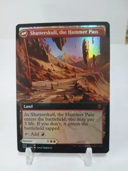 Mtg Zendikar Rising Shatterskull Smashing Extended Art Foil Nm Condition - Image 2