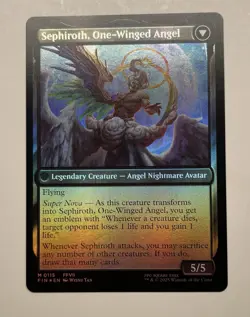 Magic: The Gathering Creature Sephiroth, Fabled Soldier Mythic Foil - Image 2