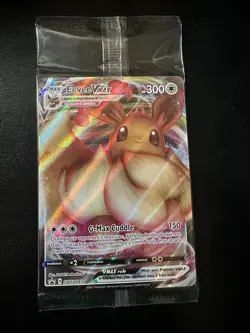 Pokemon TCG Eevee VMAX SWSH Black Star Promos SWSH087 Holo Promo - Image 1