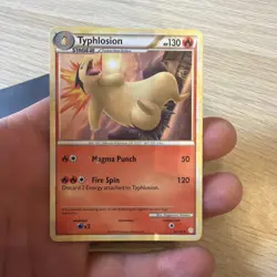 Pokemon TCG Typhlosion Heartgold Soulsilver 32/123 Non Holo VLP - Image 1