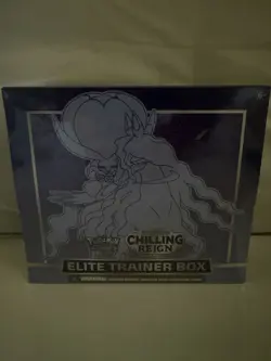 Pokemon TCG Sword & Shield Chilling Reign Shadow Rider ETB (Sealed) - Image 1