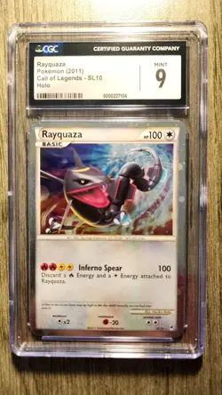 Pokemon Rayquaza Call of Legends Ultra Rare Holo #SL10 CGC 9 Mint - Image 4