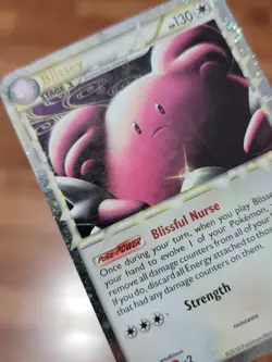 Blissey Prime - Pokemon - Heart Gold Soul Silver 106/123 - Ultra Rare Holo - MP! - Image 3