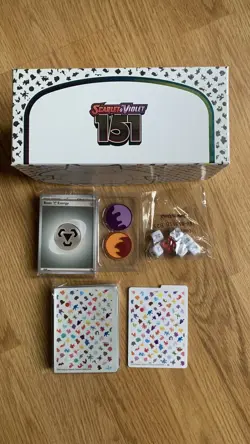 Pokemon TCG Scarlet & Violet 151 ETB Accessories Only - Image 2