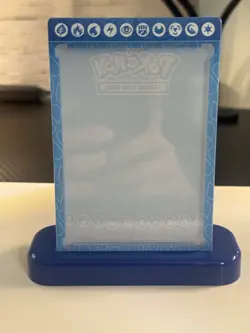 Pokemon TCG Ultra PRO Deck Display Stands- Red, Yellow, Blue (3) - Image 1
