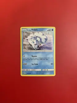 Pokemon Alolan Vulpix 21a/145-Guardians Rising Holo Promo Alternate Art - Image 2