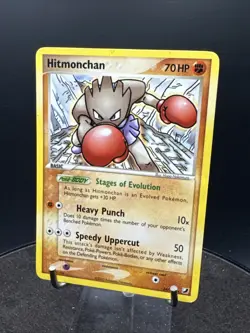 Pokemon TCG Hitmonchan 24/115 Non-Holo Rare Ex Unseen Forces Vintage - Image 1