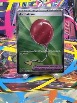 Air Balloon 166/132 Full Art Ultra Rare Holo Mega Evolution Pokemon TCG - Image 1