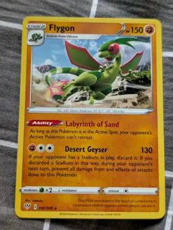 Flygon 091/189 Pokemon TCG Darkness Ablaze REGULAR - LP - Image 1