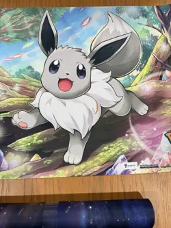 Lot of 5 Pokemon TCG Play Mat 151 Mew Champions Path Eevee Crown Zenith - Image 2