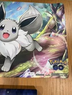 Lot of 5 Pokemon TCG Play Mat 151 Mew Champions Path Eevee Crown Zenith - Image 3
