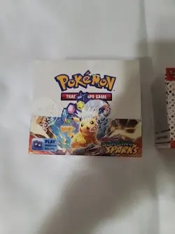 Pokemon Scarlet & Violet Surging Sparks Booster Box TCG Factory Sealed 36 Packs - Image 2