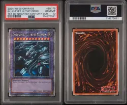PSA 10 Yu-Gi-Oh Blue-Eyes Ultimate Dragon RA03-EN178 Quarter Century Secret Rare - Image 3
