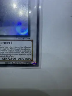 Black-Winged Dragon (Ghost Rare) TSHD-EN040 The Shining Darkness - Image 3