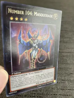 Carte Yu-gi-oh! Number 104 Masquerade JOTL-EN055 Rare Anglais Occasion - Image 5
