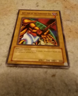 YU-GI-OH! Left Arm of the Forbidden One - DB1-EN138 - Unlimited Edition - Common - Image 1