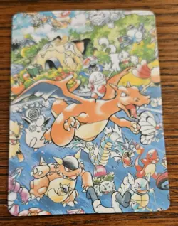 Pokemon Charizard Custom Trading Card Fan Made Art Collectible - Image 1