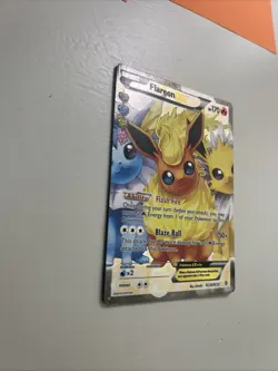Pokemon TCG Flareon EX Ultra Rare Holo Full Art Card RC28/RC32 - Image 2