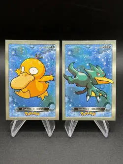 Pokemon Psyduck Golduck 2024 Card Database Cracked Ice Holo US Seller - Image 1