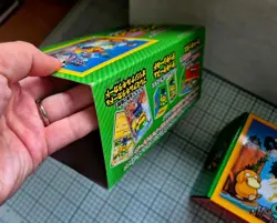 Pokemon Center Mario Pikachu Luigi set, Box, empty box, sleeves, 2016 (No Cards) - Image 5