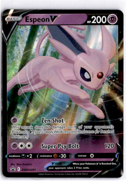 Espeon V - Promo Holo SWSH: Sword & Shield Promo Cards SWSH201 NM - Image 1