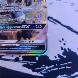 Kommo-o GX SM71 NM-M Pokemon Card TCG Sun Moon Black Star Promo (Light Play) - Image 4