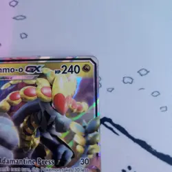Kommo-o GX SM71 NM-M Pokemon Card TCG Sun Moon Black Star Promo (Light Play) - Image 5