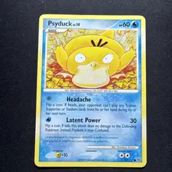Psyduck 87/127 Platinum Base Set MP Pokemon TCG Card 2009Psyduck 87/127 Platinum - Image 1