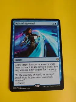 Narset's Reversal. rare WAr of hte Spark Instant MTG Card. - Image 1